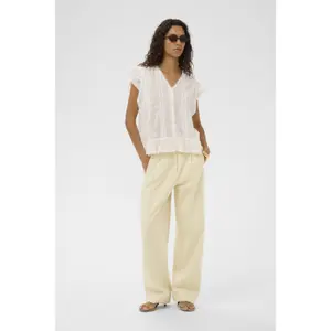 Wide Leg Women's Jeans Soaked in Luxury SLNinnia image-1