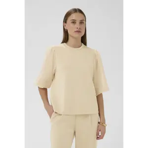 Women's T-shirt Soaked in Luxury SLMarigold image-1