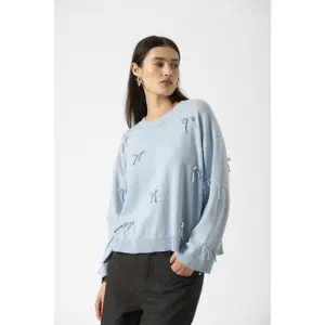 Woman sweater Soaked in Luxury Sanja Bow image-1