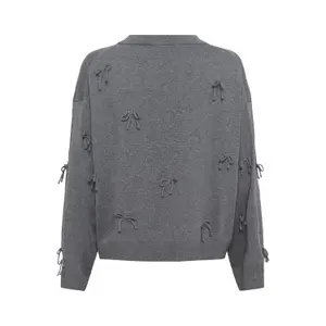 Woman sweater Soaked in Luxury SLSanja Bow image-4