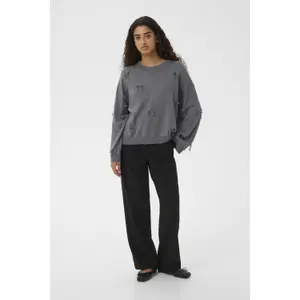 Woman sweater Soaked in Luxury SLSanja Bow image-1