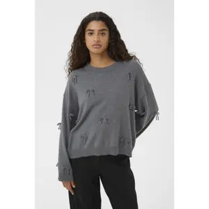 Woman sweater Soaked in Luxury SLSanja Bow image-2
