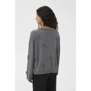 Woman sweater Soaked in Luxury SLSanja Bow image-5