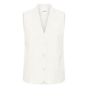 Sleeveless jacket for women Soaked in Luxury SLCandela image-0