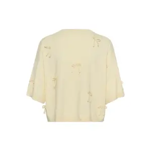 Woman sweater Soaked in Luxury SLSpina Boxy image-3