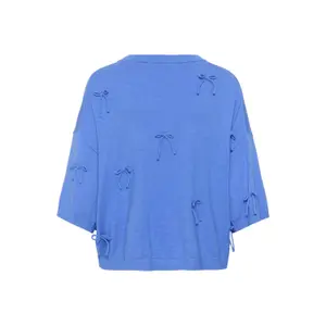 Woman sweater Soaked in Luxury SLSpina Boxy image-2