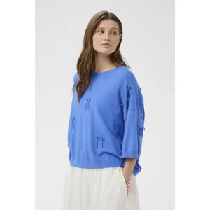 Woman sweater Soaked in Luxury SLSpina Boxy image-4
