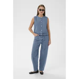 Tapered jeans dam Soaked in Luxury SLRinatina image-1