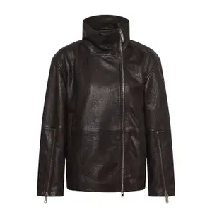 Leather jacket woman Soaked in Luxury Ginnie image-0