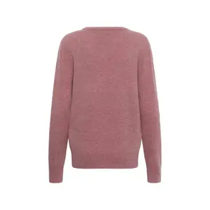 Women's V-Neck Sweater Soaked in Luxury SLSida image-1