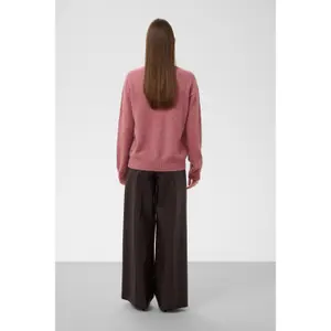 Women's Crew-Neck Sweater Soaked in Luxury SLSida image-2