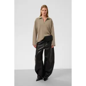 Women's polo sweatshirt Soaked in Luxury Marigold image-3