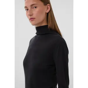 Women's high neck T-shirt Soaked in Luxury Inana image-4