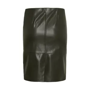 Women's leather skirt Soaked in Luxury SLKaylee image-1