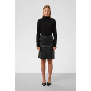 Women's leather skirt Soaked in Luxury SLKaylee image-4