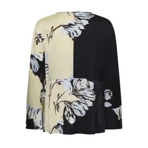 Long sleeve blouse for women Soaked in Luxury Cinna image-1