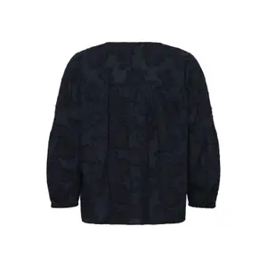 Long sleeve blouse for women Soaked in Luxury Aronia image-1