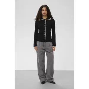 Cardigan mit Polo-Kragen Damen Soaked in Luxury SLLysandra image-1