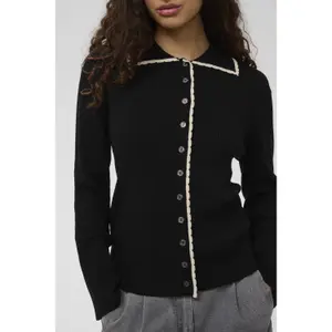 Cardigan mit Polo-Kragen Damen Soaked in Luxury SLLysandra image-5