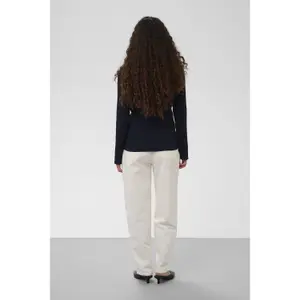 Lockerer Polo-Kragen Cardigan Damen Soaked in Luxury SLLysandra image-4