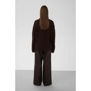 Women's V-neck sweater Soaked in Luxury Slbean image-4