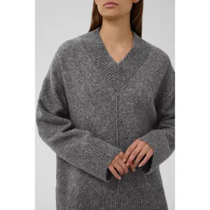 Women's V-neck sweater Soaked in Luxury Slbean image-3