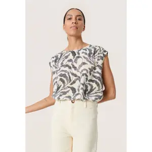 T-shirt de mulher Soaked in Luxury Zaya image-1