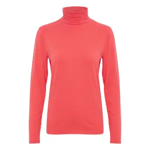 Camisola de manga comprida com gola alta para mulher Soaked in Luxury Hanadi image-0