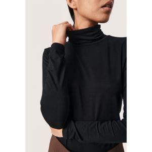 Damski sweter z golfem z długim rękawem Soaked in Luxury Hanadi image-3