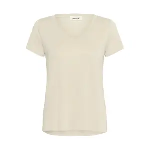 T-shirt com decote em V para mulher Soaked in Luxury Columbine image-0
