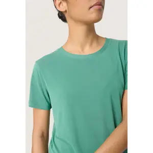 Camiseta de gola redonda para mulher Soaked in Luxury Columbine image-5