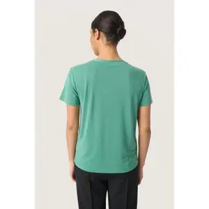 Camiseta de gola redonda para mulher Soaked in Luxury Columbine image-4