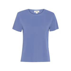Camiseta de gola redonda para mulher Soaked in Luxury Columbine image-2