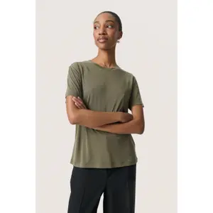 T-shirt de mulher Soaked in Luxury Columbine Crew image-1