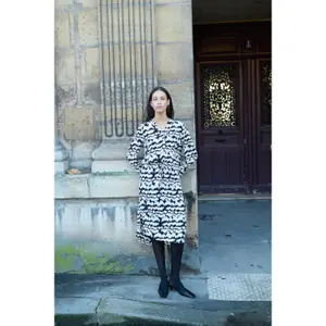 Women's long-sleeved t-shirt dress Soaked in Luxury Zaya image-4