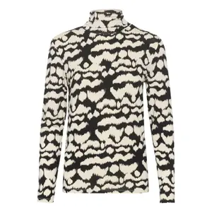 Jersey de cuello alto para mujer Soaked in Luxury Hanadi image-0