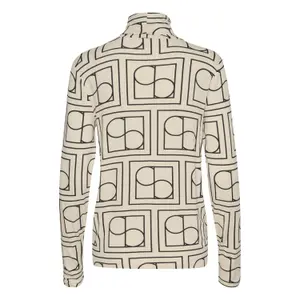 Jersey de cuello alto para mujer Soaked in Luxury Hanadi image-3