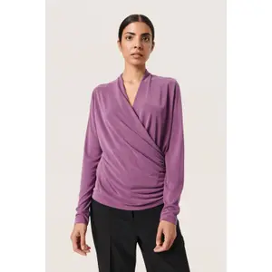 Blouse manches longues femme Soaked in Luxury Columbine image-1