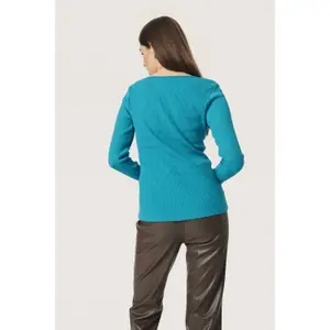 Dames-T-shirt met lange mouwen Soaked in Luxury Simone image-4