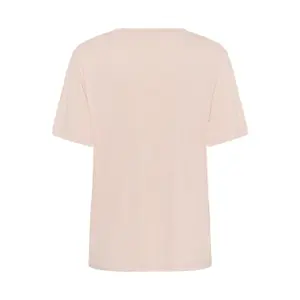 T-Shirt mit V-Ausschnitt in weiter Passform für Damen Soaked in Luxury Columbine image-1