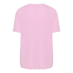 T-shirt com decote em V para mulher Soaked in Luxury Columbine Loose fit image-1
