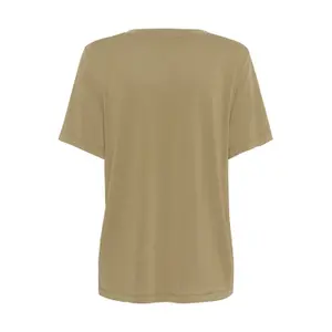 T-shirt com decote em V para mulher Soaked in Luxury Columbine Loose fit image-4