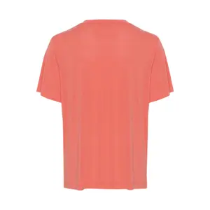 T-shirt com decote em V para mulher Soaked in Luxury Columbine Loose fit image-3