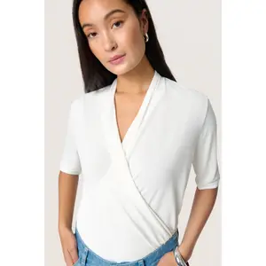 Women's wrap blouse Soaked in Luxury Columbine image-3
