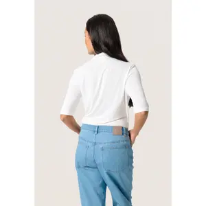 Women's wrap blouse Soaked in Luxury Columbine image-5