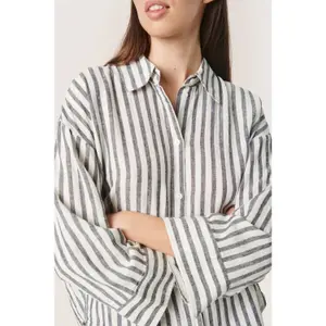 Camisa de manga comprida feminina Soaked in Luxury Giselle Hela image-6