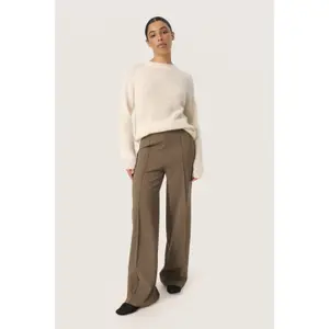 Women's Trousers Soaked in Luxury Bea image-3