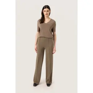 Women's Trousers Soaked in Luxury Bea image-4