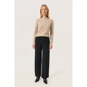 Women's Trousers Soaked in Luxury Bea image-1