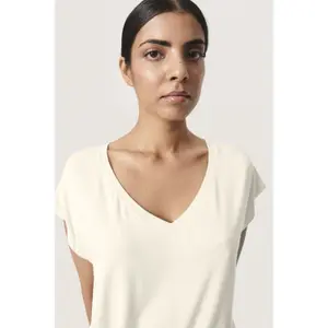 Dames-T-shirt met v-hals Soaked in Luxury Mist image-4